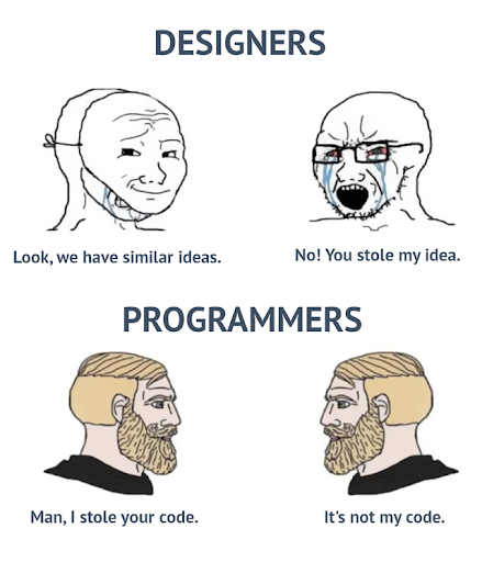 programmers vs designers meme