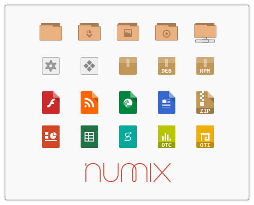 NUMIX icon and themes for linux